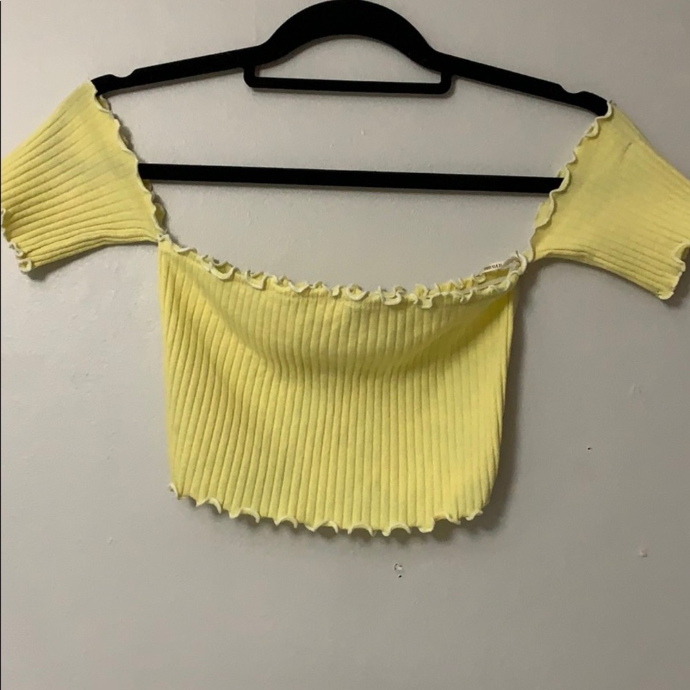 off the shoulder top